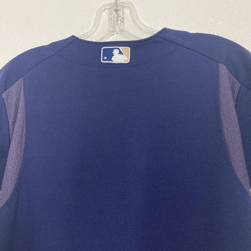 San Diego Padres Jersey Youth 7 Blue MLB Baseball Majestic Authentic Boys - Picture 12 of 13